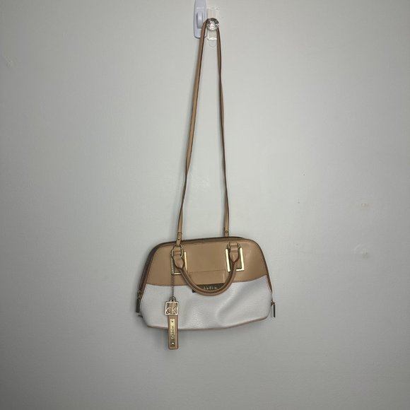 Calvin Klein Small White and Beige Purse Excellent Condition - Picture 9 of 9